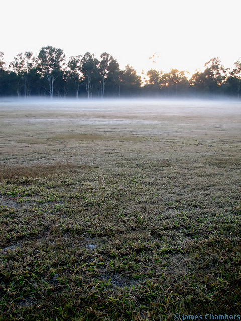 Light mist and frost.