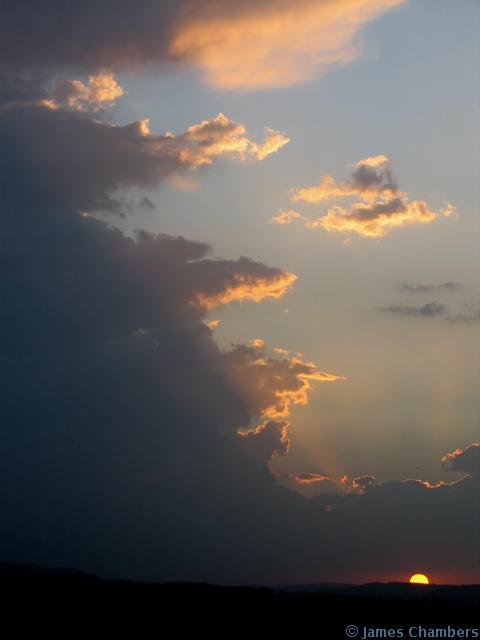 Nice sunset near Jimboomba.