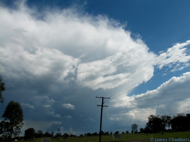 Looking pretty weak - but at least it's a storm!