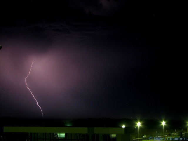 Closer CG, but now rain was in the way