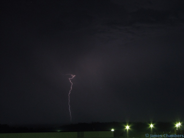 The shear was pushing these storms away too quickly! Already offshore now.
