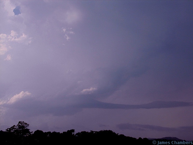 Inflow cloud(beaver tail)