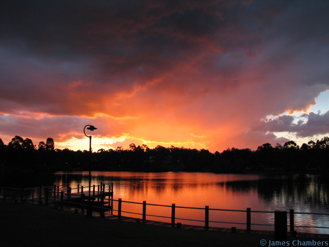 More sunset pics from the lake!