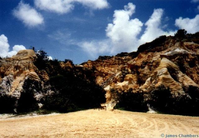 Coloured Sands at Fraser Island