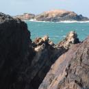 View east from Coffs breakwater