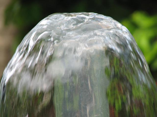 A fountain.
