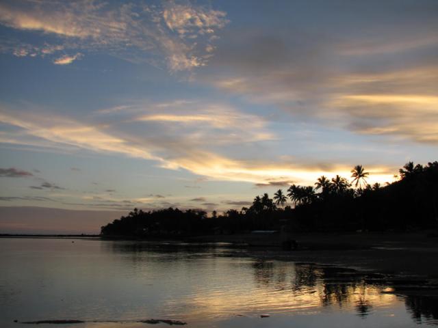 Sunset at the Naviti
