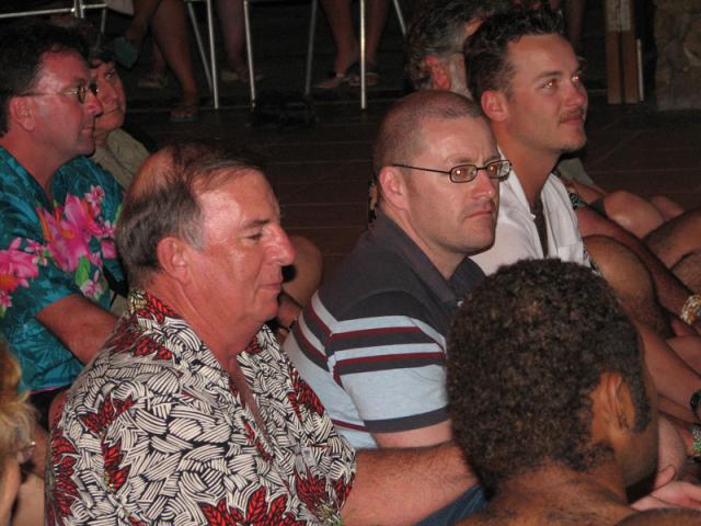 Jim getting ready for more kava!