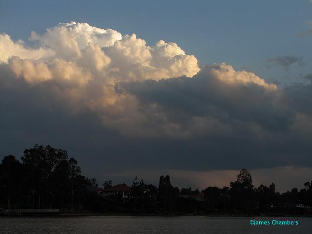 The best storm of the day moves into the Logan area