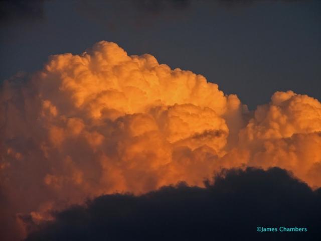 Sunset updrafts