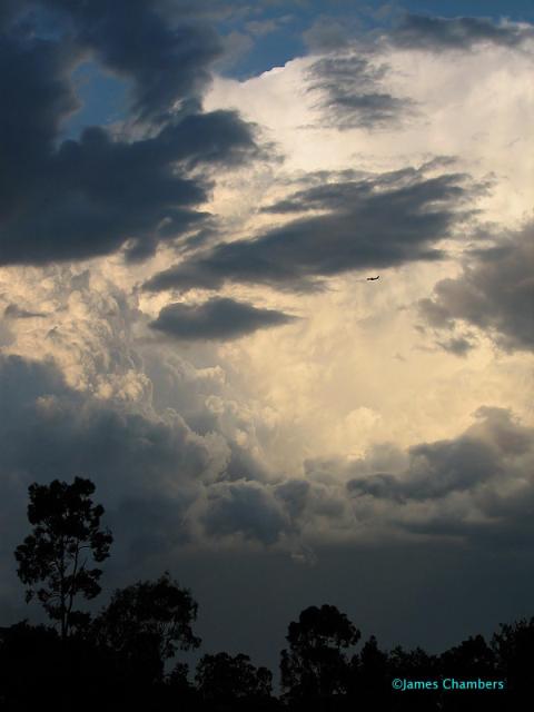 Storms continue to move off to the NE