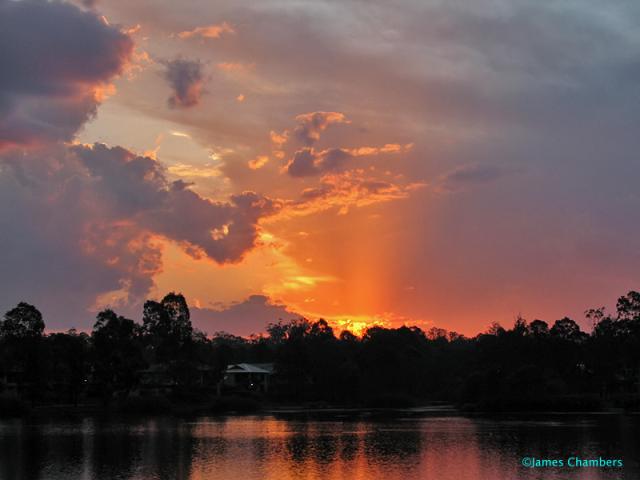 A pretty sunset