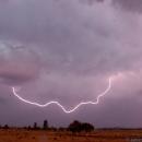 Outflow and light rain was proving to be very annoying, so it was good to get this shot