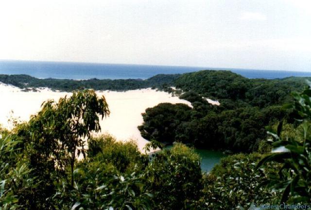 Lake Wabby at Fraser Island